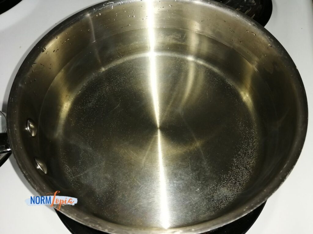 Bring water to a boil.
